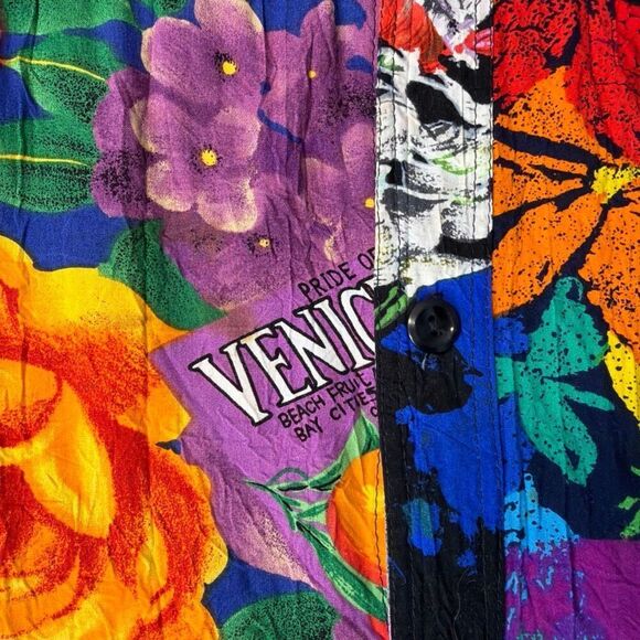 Jams World 1980’s Team Honolulu Surf Line Hawaiian Shirt Small - Picture 10 of 11